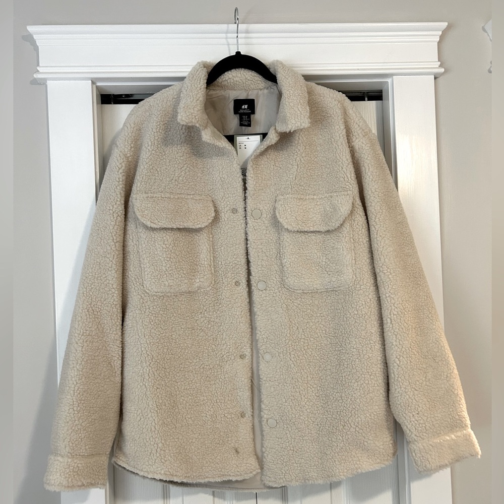H&M teddy jacket